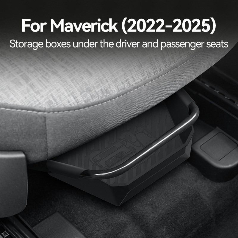 Car Accessories Exterior - For Ford Maverick 2022–2025 Under-Seat Storage