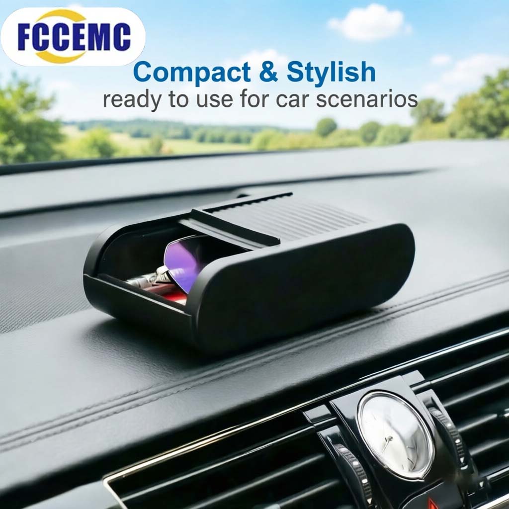 Car Accessories Essentials - Pull-Out Car Dashboard Storage Box Self-Adhesive