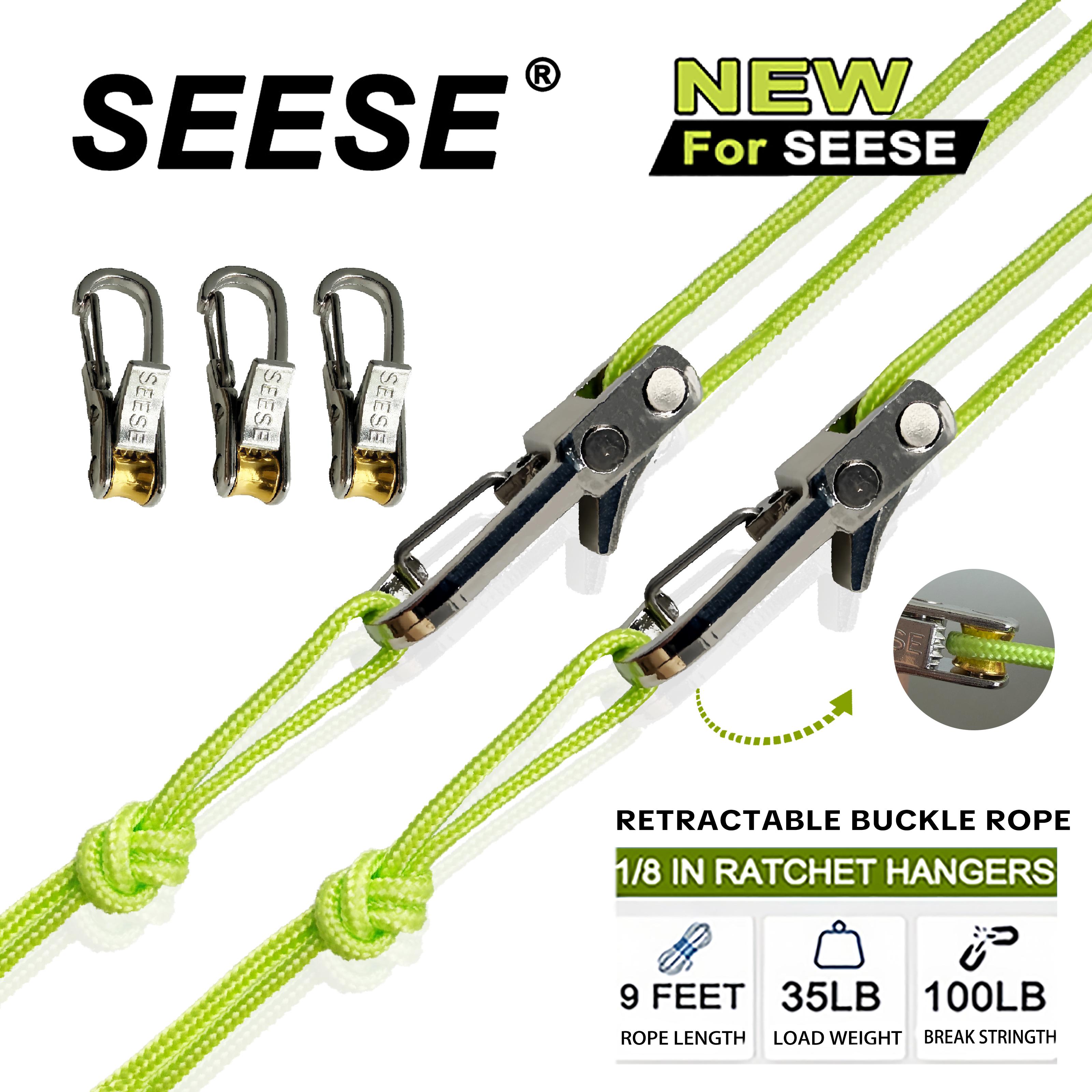 Car Accessories Essentials - SEESE Retractable Buckle Rope-Adjustable Ropes 2026