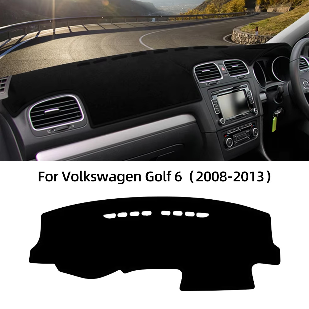 Car Accessories Exterior - Flannel Car Dashboard Cover For VW