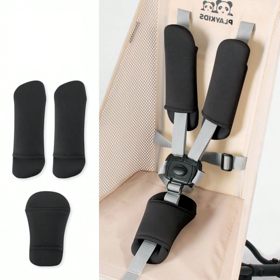 Car Accessories For Baby - 3-Piece Baby Stroller Protective Belt Baby