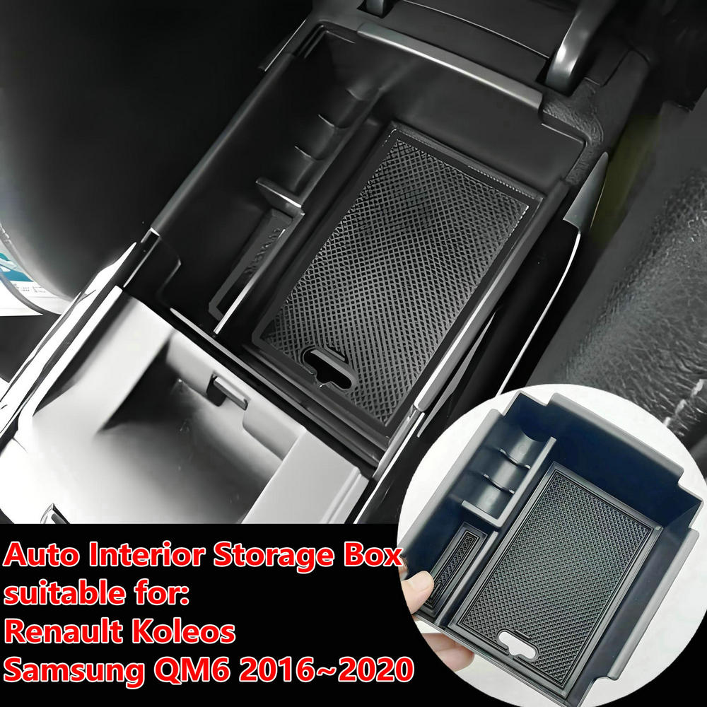 Car Accessories Essentials - Auto Interior Storage Box For Renault