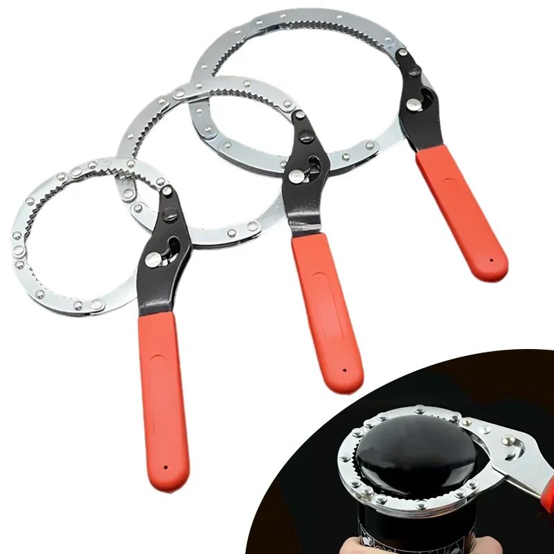 Car Accessories Workshop - Compact Oil Filter Wrench Adjustable with