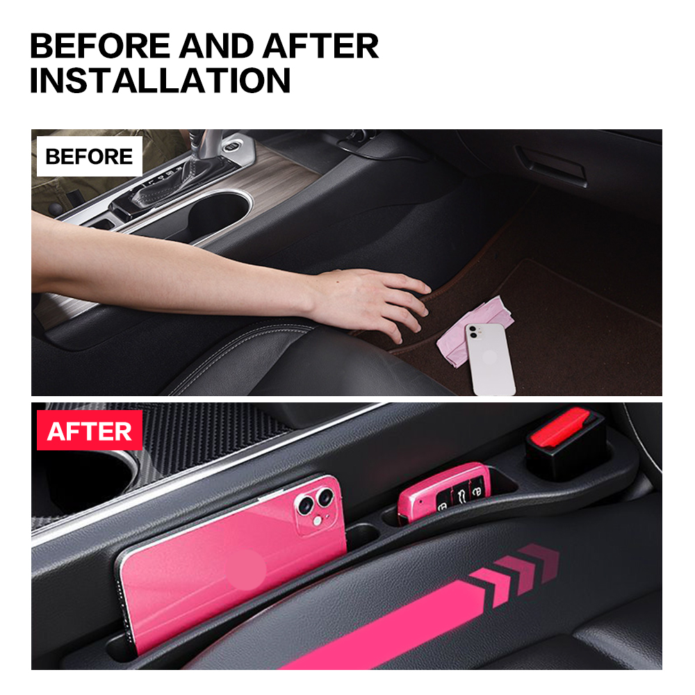 2X Car Seat Gap Filler Between - مراجعة Car Accessories Essentials وسعره