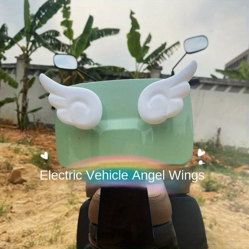 1 pair Motorcycle decoration a - مراجعة Car Accessories Girl وسعره