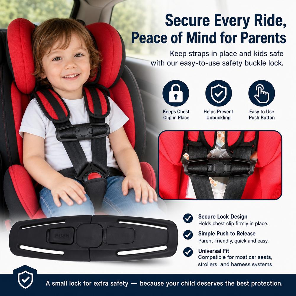 Car Child Safety Seat Strap Cl - مراجعة Car Accessories For Baby وسعره