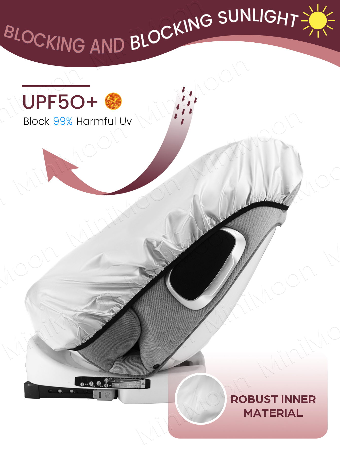 1PC Universal Baby Car Seat Su - مراجعة Car Accessories For Baby وسعره