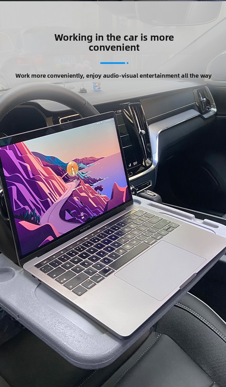 Multifunctional Car Steering W - مراجعة Back Seat Car Table وسعره