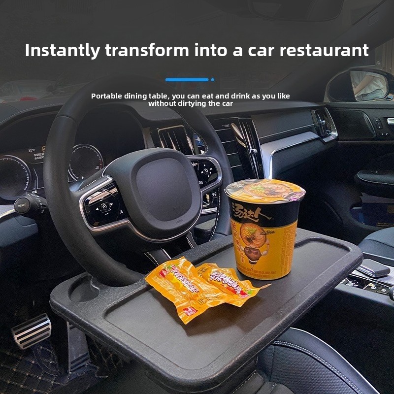 Multifunctional Car Steering W - مراجعة Back Seat Car Table وسعره