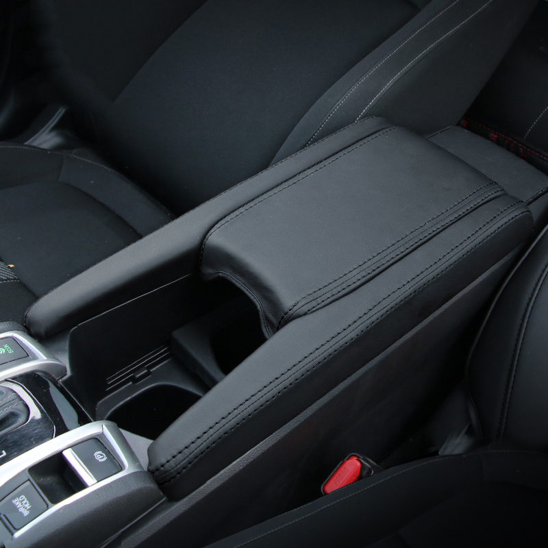 Leather Car Center Console Arm - مراجعة Car Accessories Honda وسعره