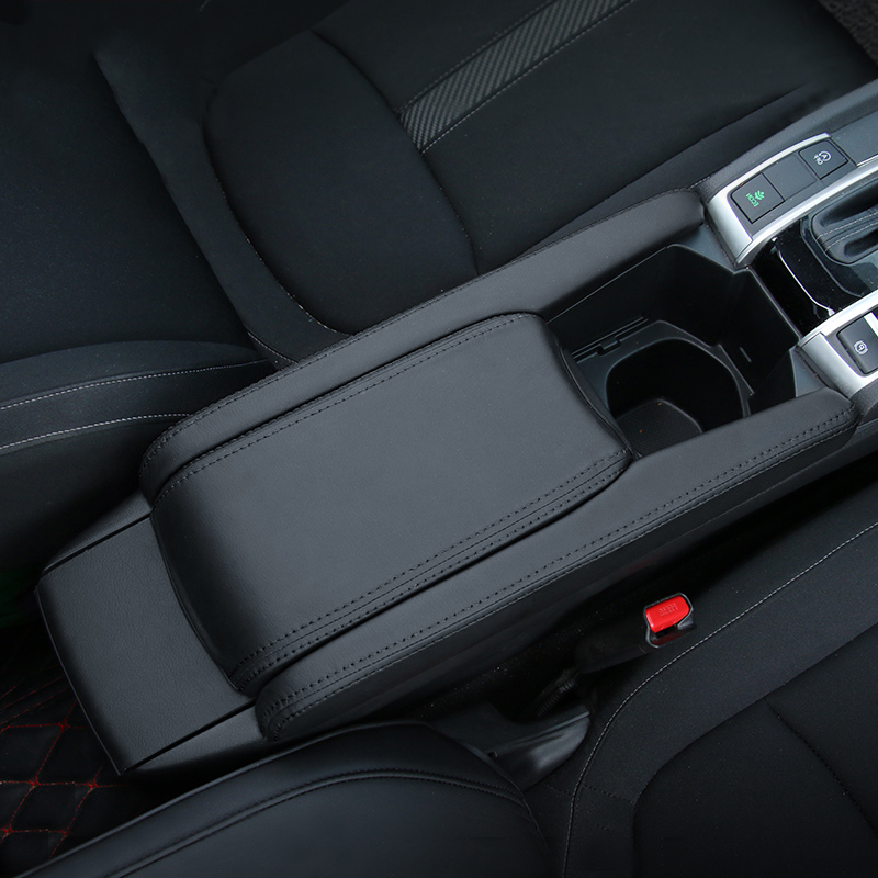 Leather Car Center Console Arm - مراجعة Car Accessories Honda وسعره