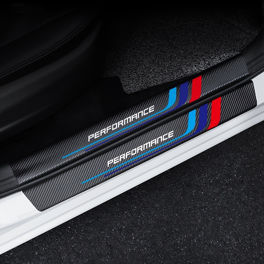 4pcs Carbon Fiber Sill Plate S - مراجعة Car Accessories Nz وسعره