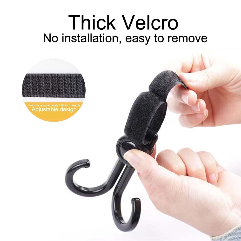 2PCS Hooks for Stroller Car Sh - مراجعة Car Accessories For Baby وسعره