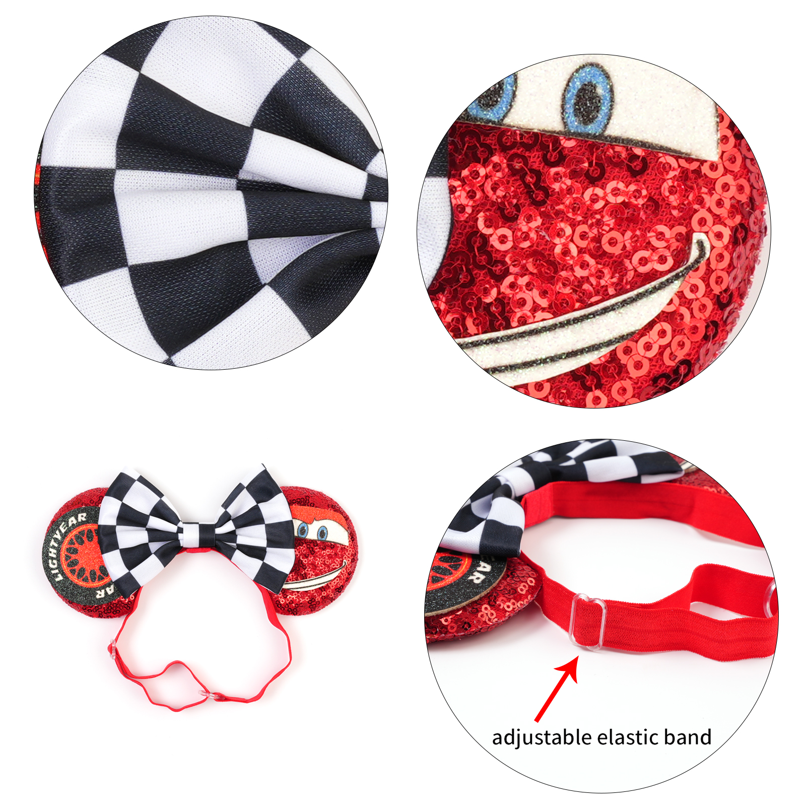 Anime Cars Hair Accessories Pi - مراجعة Car Accessories Girl وسعره