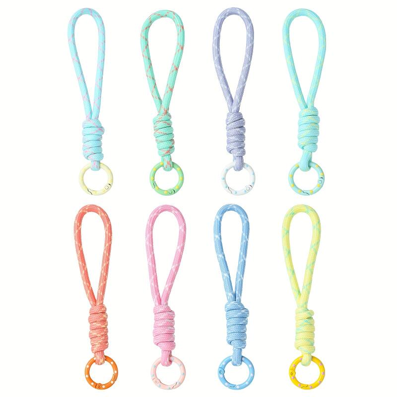 2~5pcs Colorful Braided Keycha - مراجعة Car Accessories Phone Holder وسعره