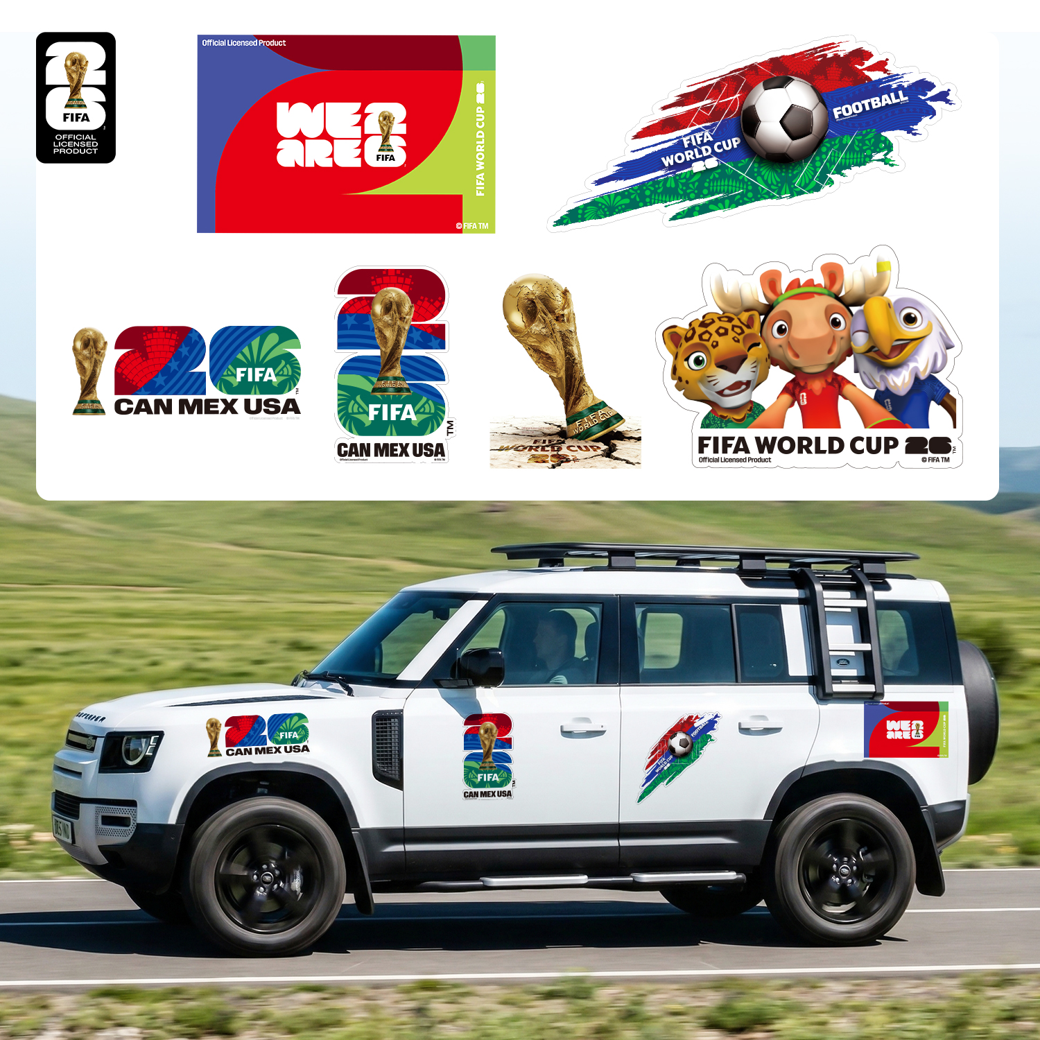 FIFA World Cup 2026 Car Decal  - مراجعة Car Accessories Nz وسعره