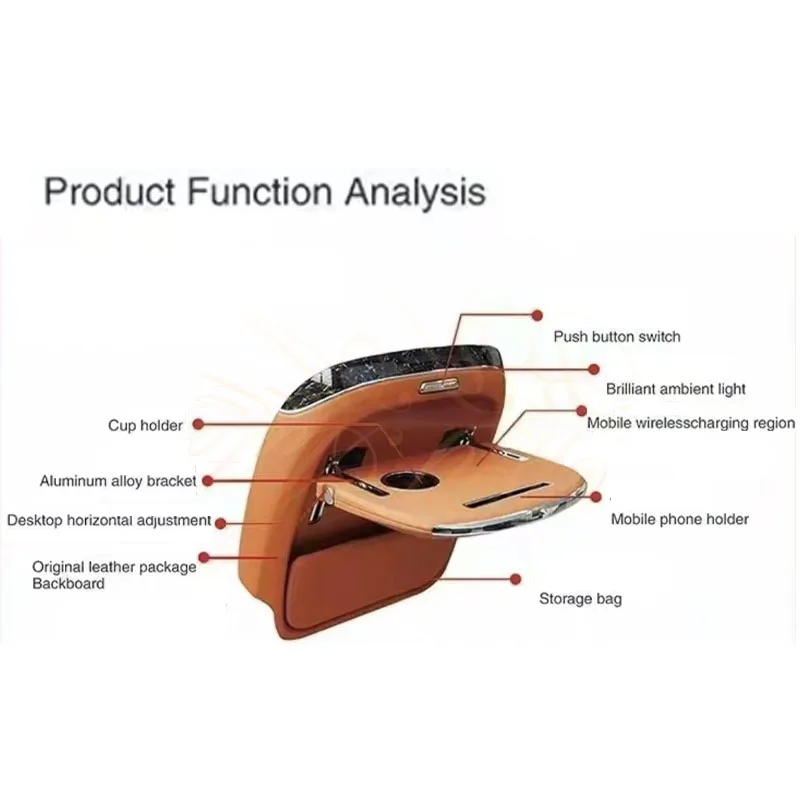 1PC Car Back Seat Table For GA - مراجعة Back Seat Car Table وسعره