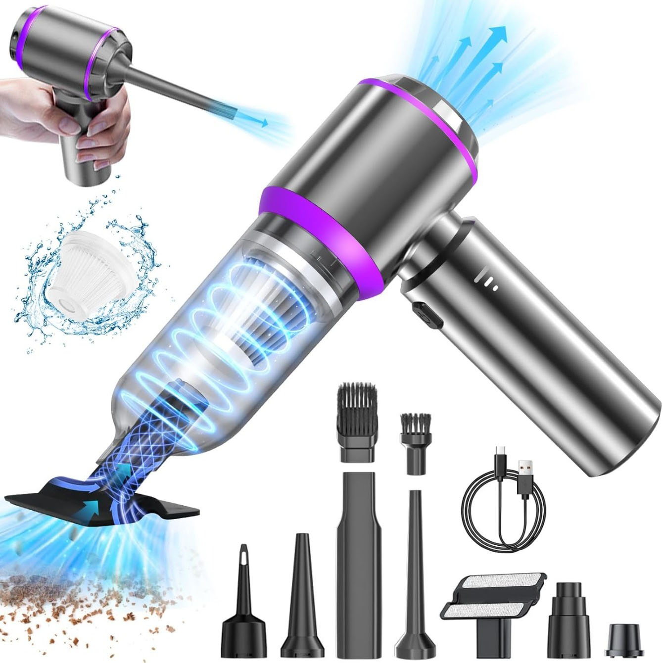 Powerful Car Vacuum Cleaner |  - مراجعة Car Vacuum Cleaner وسعره