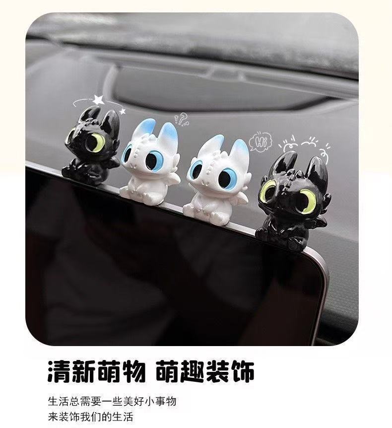 Cute toothless baby doll figur - مراجعة Car Accessories For Baby وسعره
