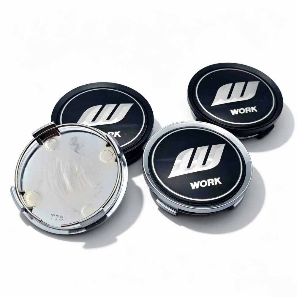 4pcs JDM W Work Logo Emblem Ca - مراجعة Car Accessories Jdm وسعره