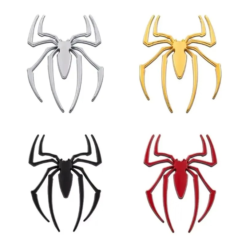 3D metal car stickers, spider  - مراجعة Car Accessories Exterior وسعره