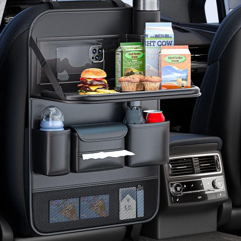 Car Seat Back Organizer, Multi - مراجعة Back Seat Car Table وسعره