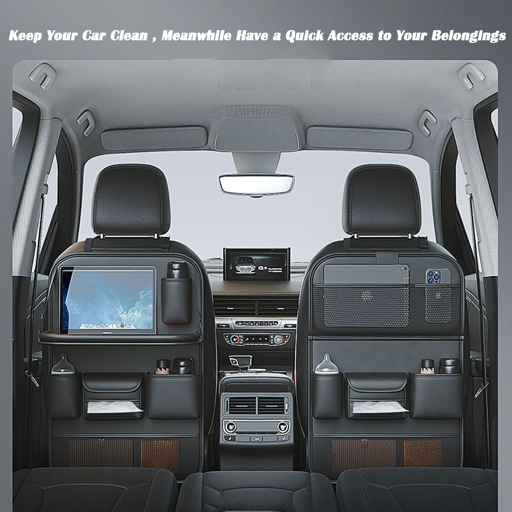 Car Seat Back Organizer, Multi - مراجعة Back Seat Car Table وسعره