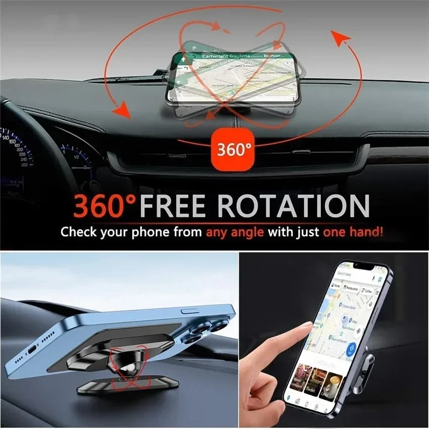 360° Magnetic Car Phone Holder - مراجعة Car Accessories Phone Holder وسعره