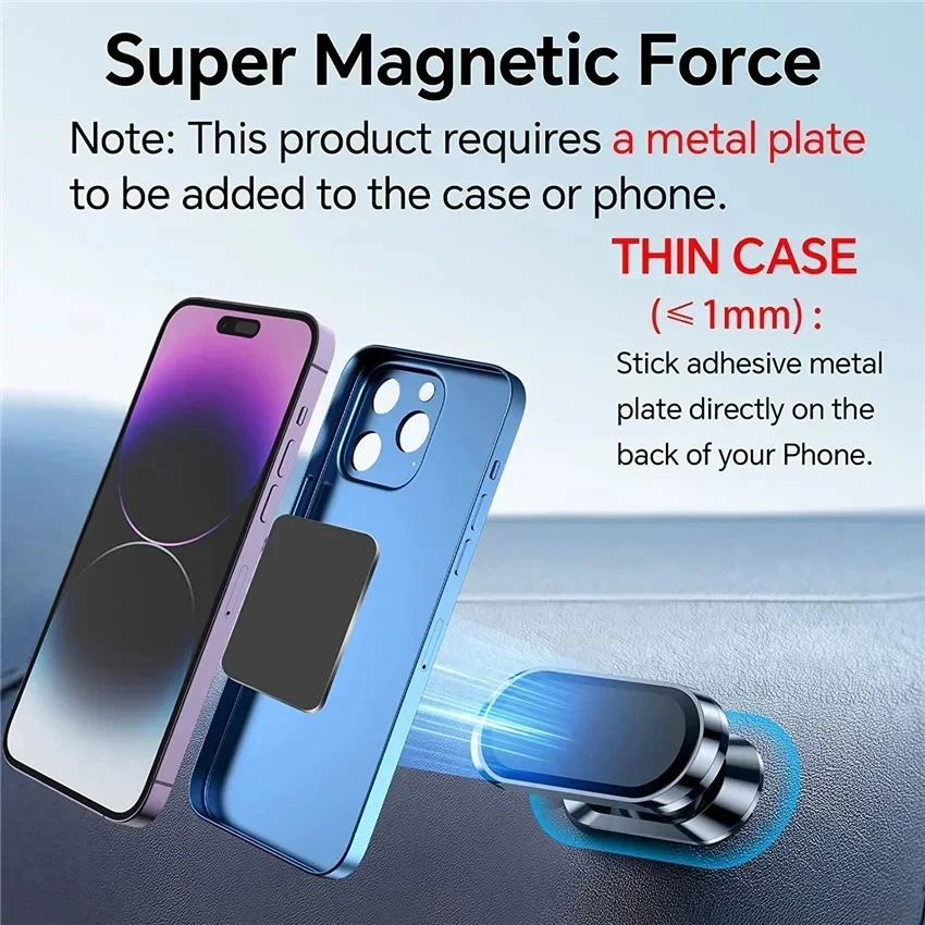 360° Magnetic Car Phone Holder - مراجعة Car Accessories Phone Holder وسعره