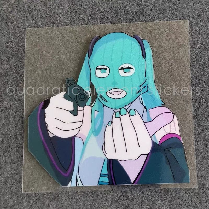 Miku Motorcycle Sticker Water  - مراجعة Car Accessories Girl وسعره