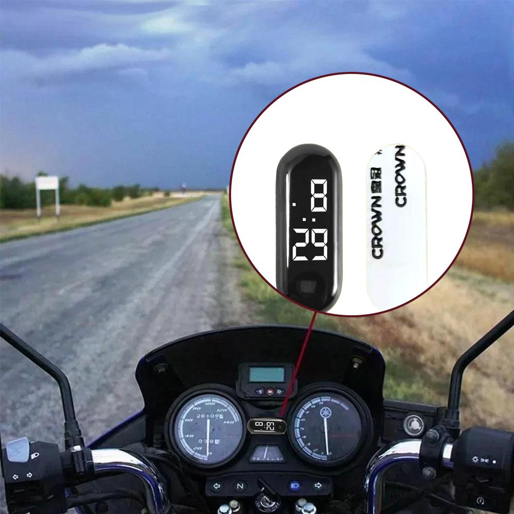 Luminous Motorcycle Car Clock  - مراجعة Car Accessories Workshop وسعره