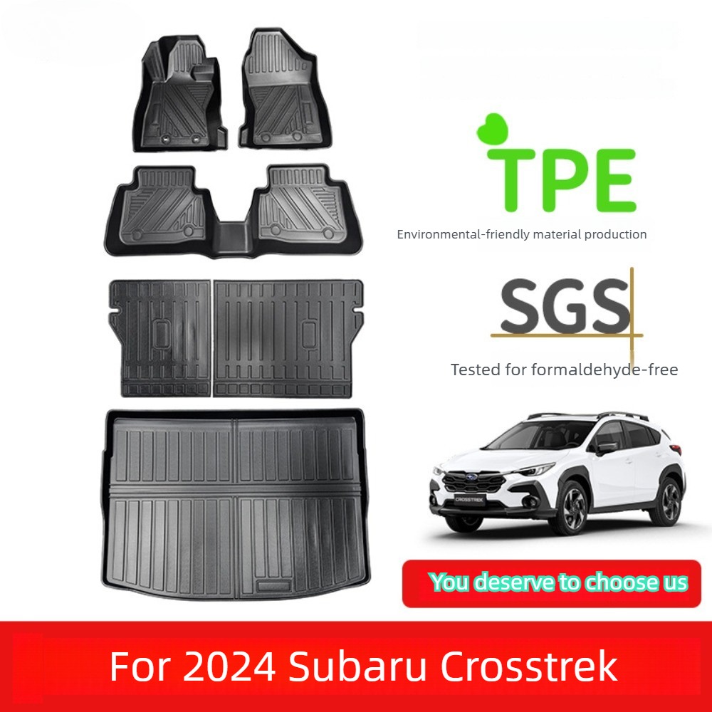 For 2024 Subaru Crosstrek (LHD - مراجعة Car Floor Mat Rubber وسعره