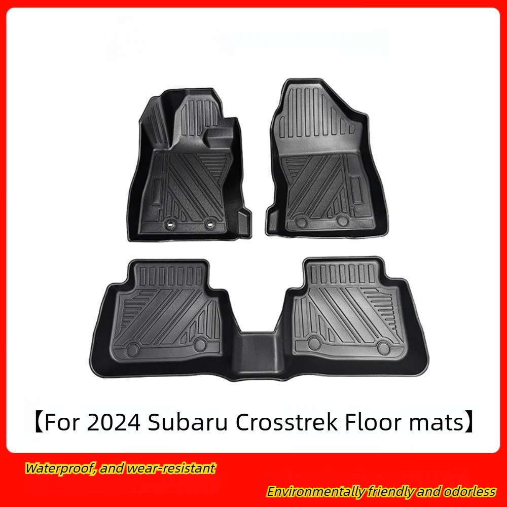For 2024 Subaru Crosstrek (LHD - مراجعة Car Floor Mat Rubber وسعره