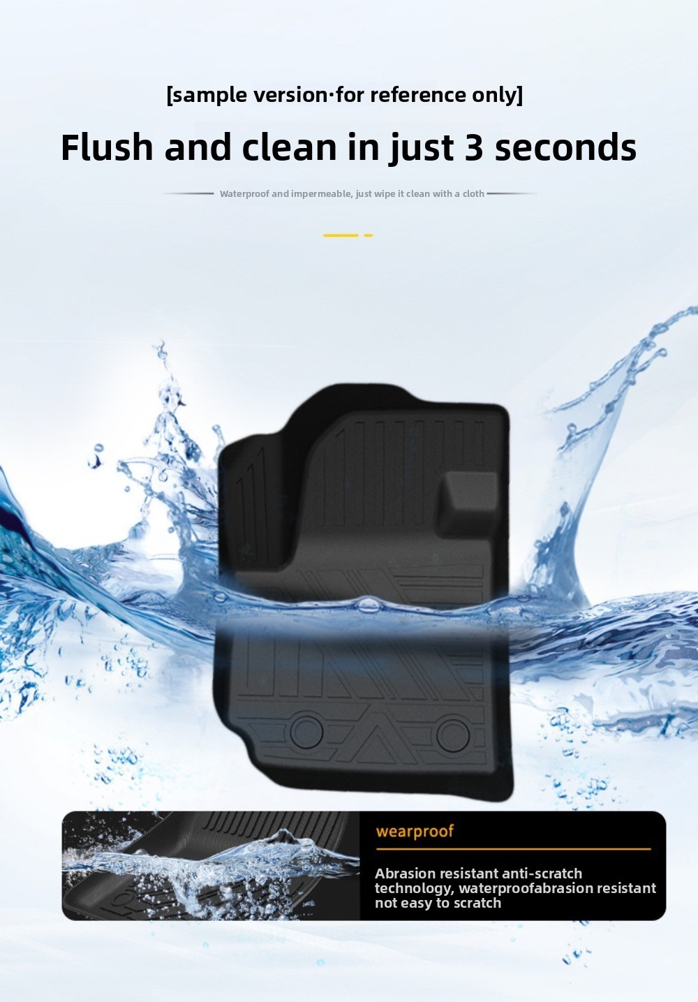 For 2024 Subaru Crosstrek (LHD - مراجعة Car Floor Mat Rubber وسعره
