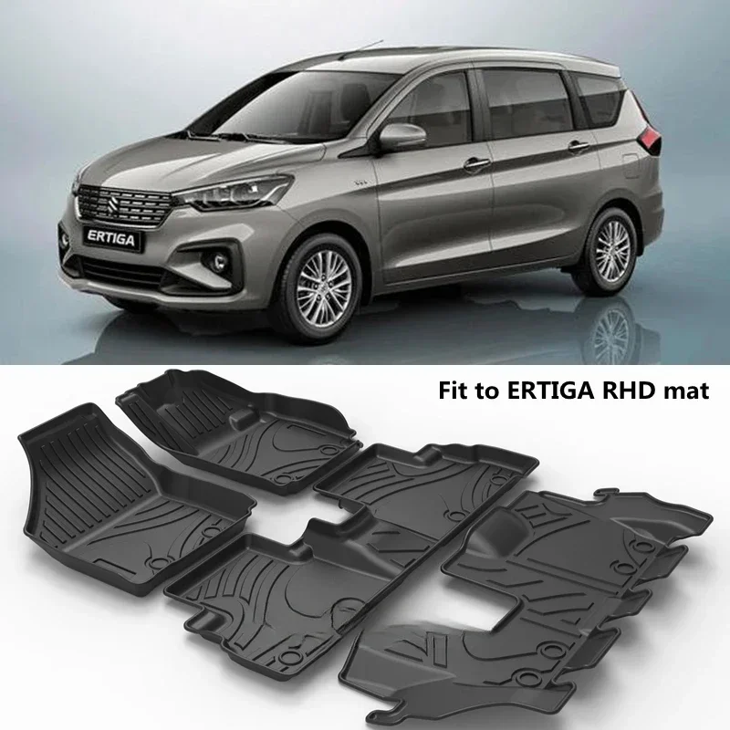 Custom for SUZUKI ERTIGA 2018- - مراجعة Car Floor Mat Rubber وسعره