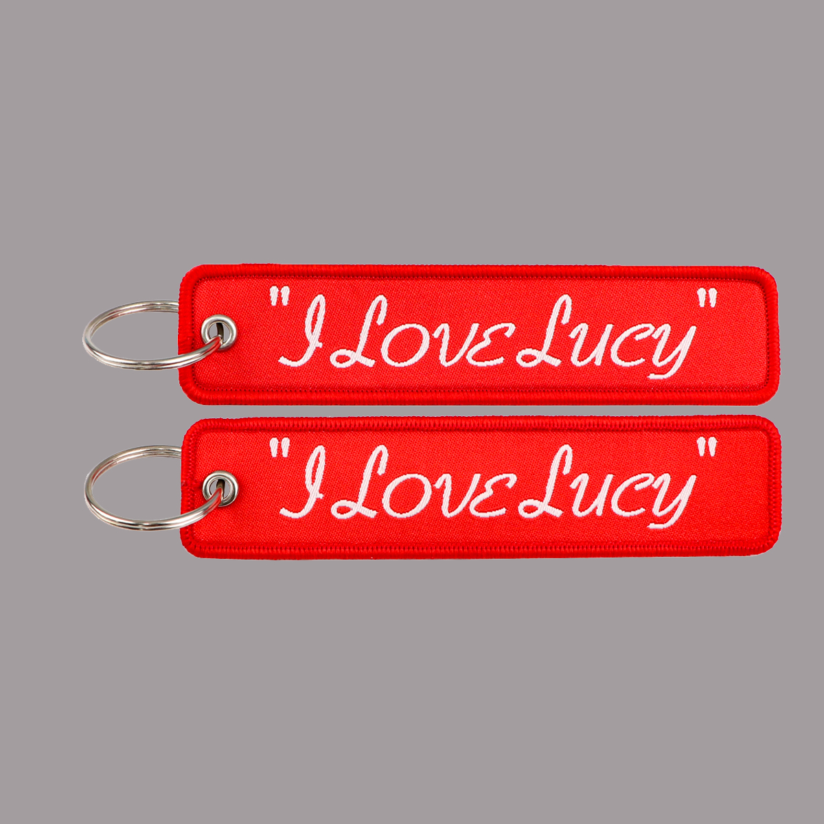 1PCS I Love Lucy Quotation Emb - مراجعة Car Accessories Quotation وسعره