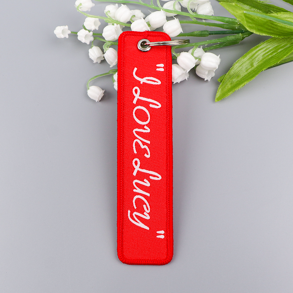 1PCS I Love Lucy Quotation Emb - مراجعة Car Accessories Quotation وسعره