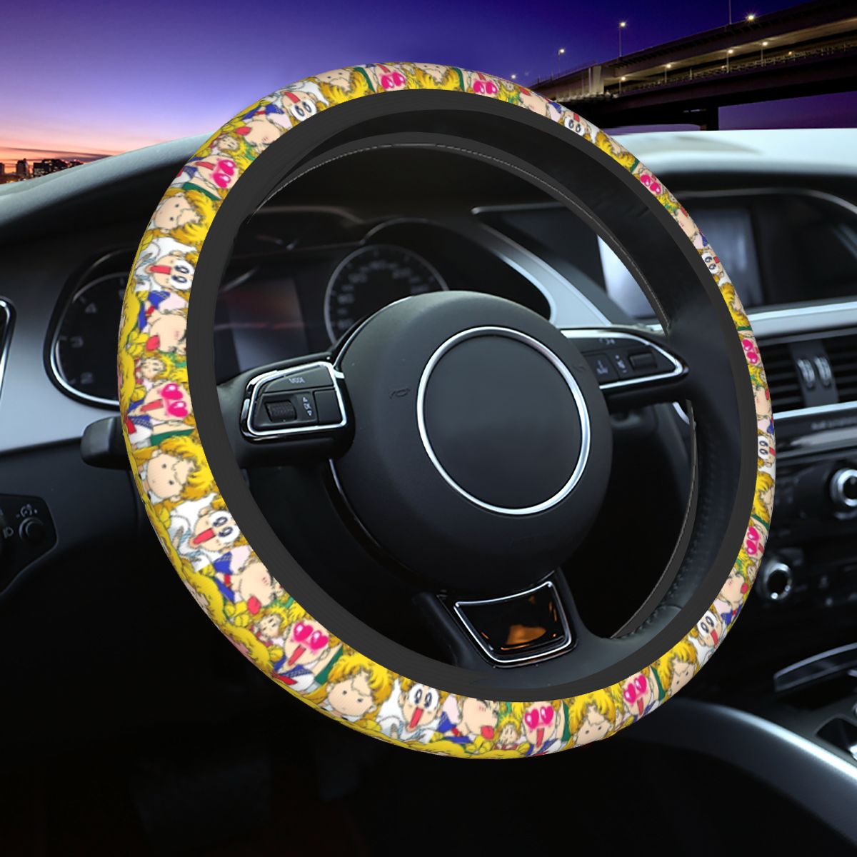 Usagi Steering Wheel Cover for - مراجعة Car Accessories Girl وسعره