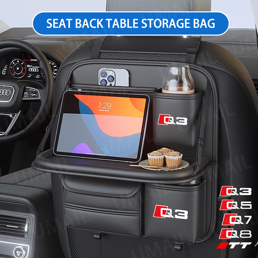 Car Seat Back Storage Bag for  - مراجعة Back Seat Car Table وسعره