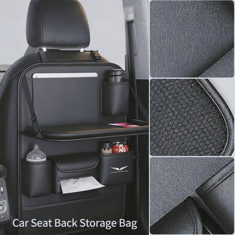 Car accessories interior PU Le - مراجعة Back Seat Car Table وسعره
