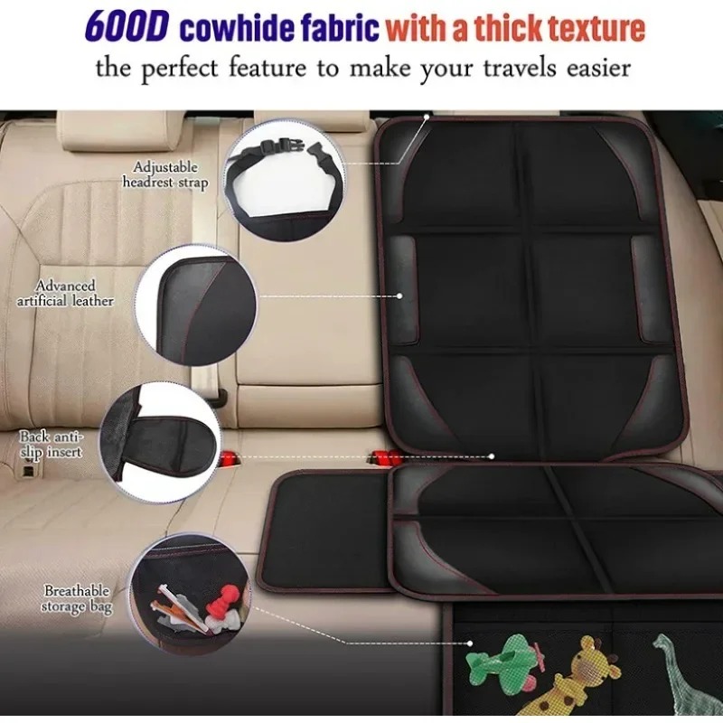 Car Safety Seat Protective Pad - مراجعة Car Accessories For Baby وسعره