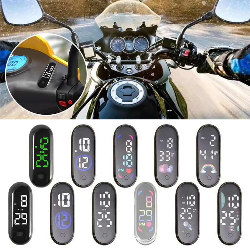 Luminous Motorcycle Car Clock  - مراجعة Car Accessories Workshop وسعره