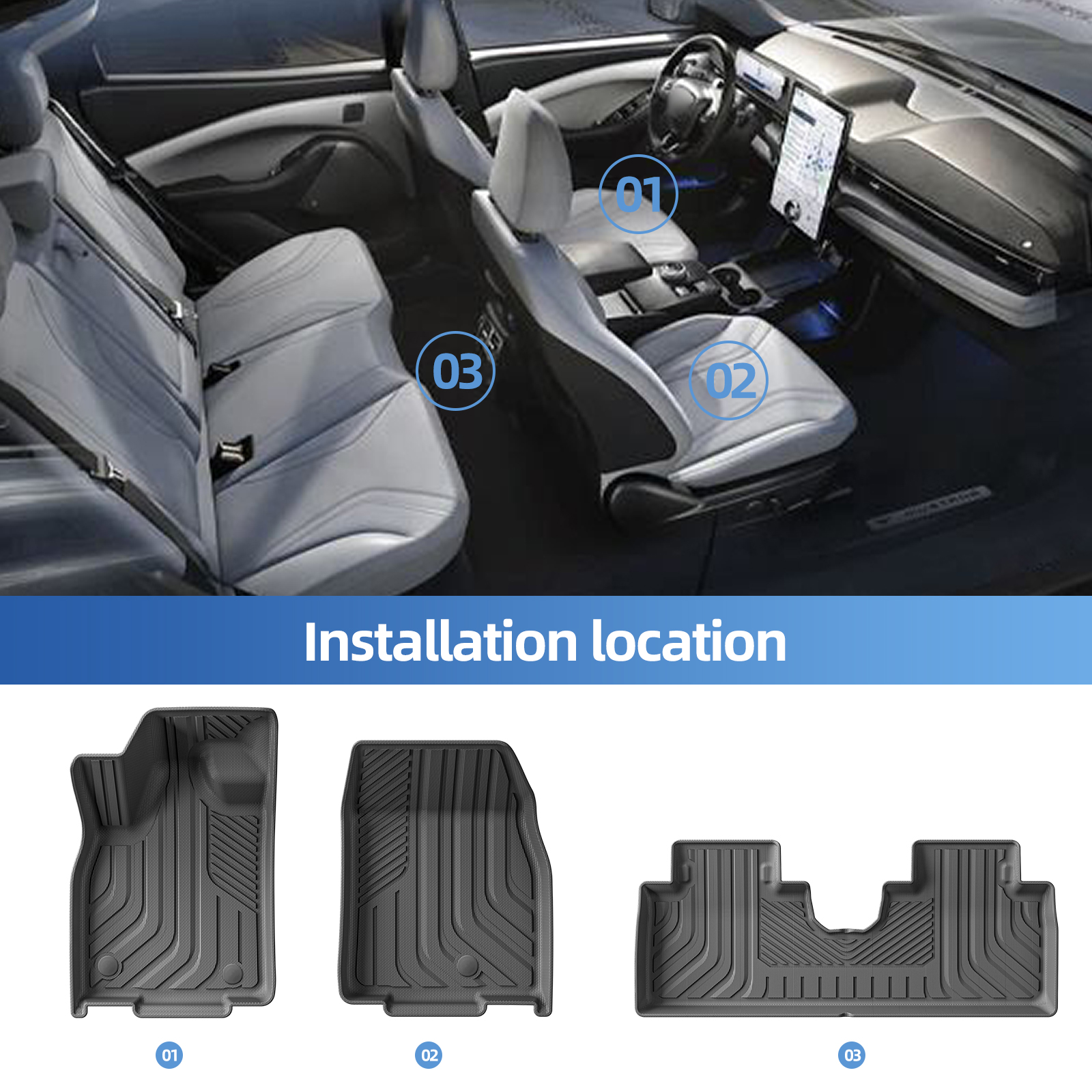 Smabee Left Drive for Ford Mus - مراجعة Car Accessories Exterior وسعره