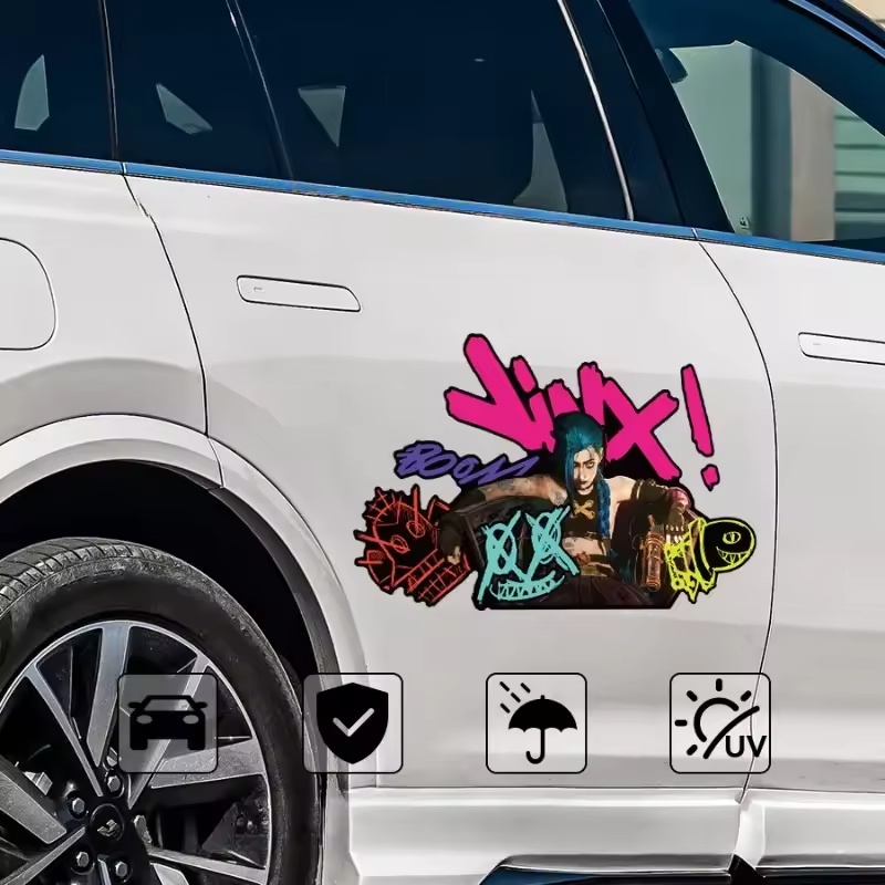 Arcane Jinx Graffiti Reflectiv - مراجعة Car Accessories Nz وسعره