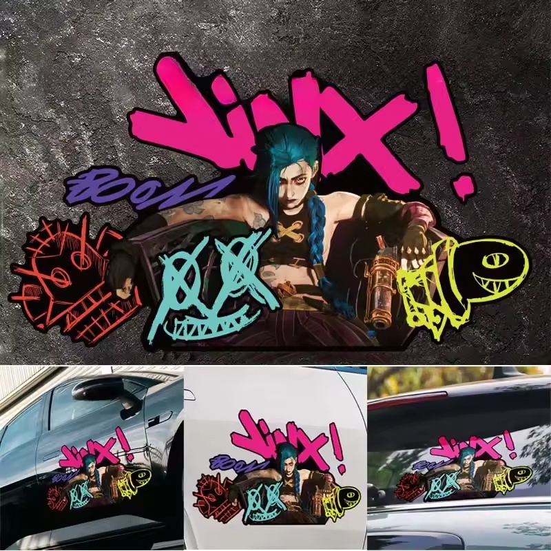 Arcane Jinx Graffiti Reflectiv - مراجعة Car Accessories Nz وسعره