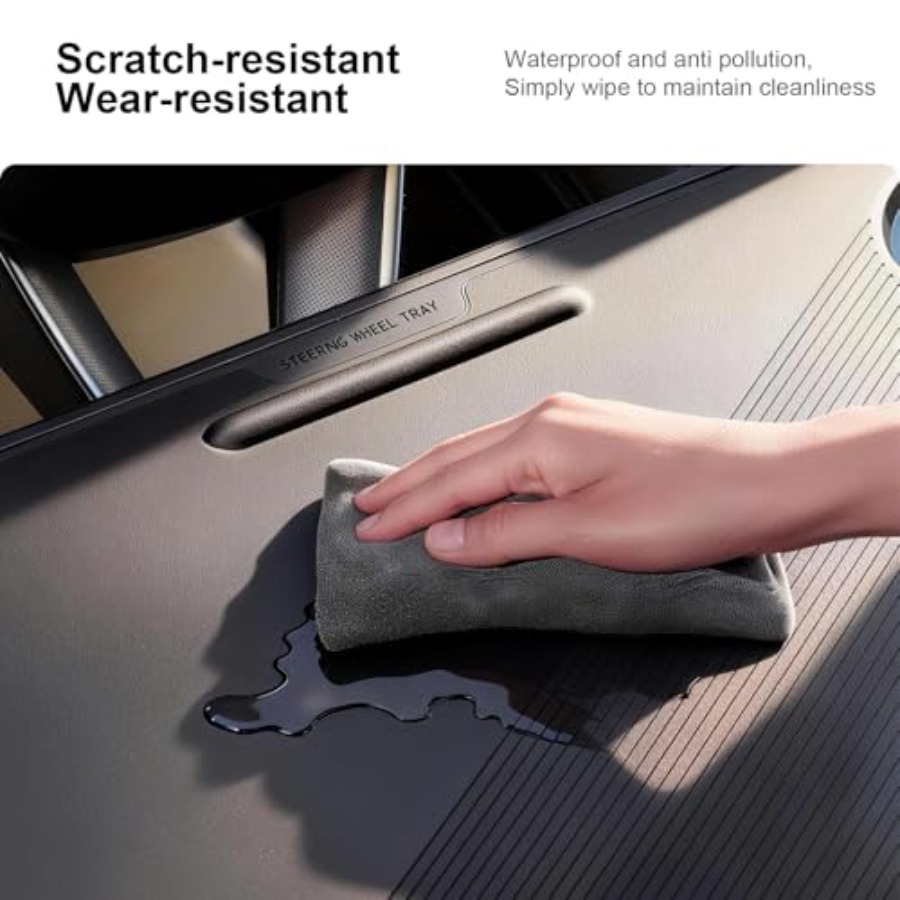 2-in-1 Car Steering Wheel Desk - مراجعة Back Seat Car Table وسعره