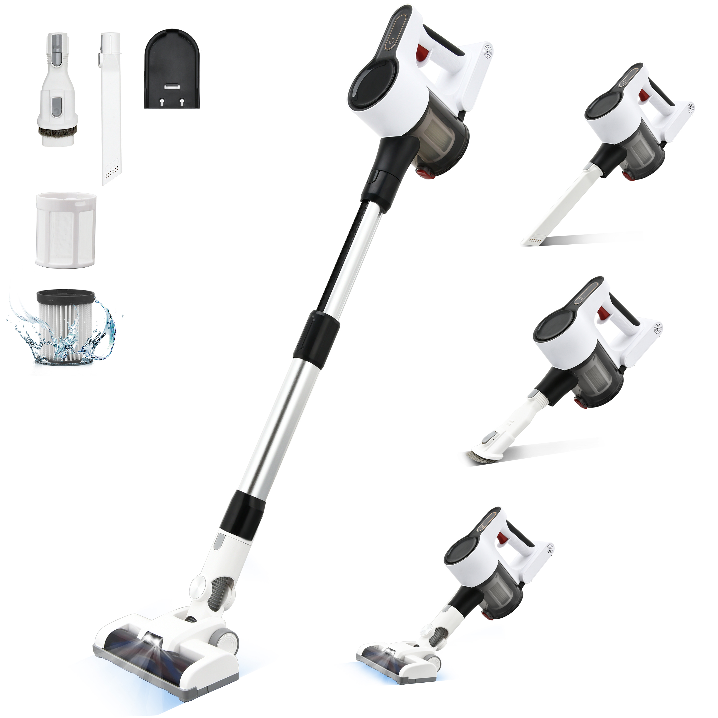 Cordless Professional LED Ligh - مراجعة Car Vacuum Cleaner وسعره