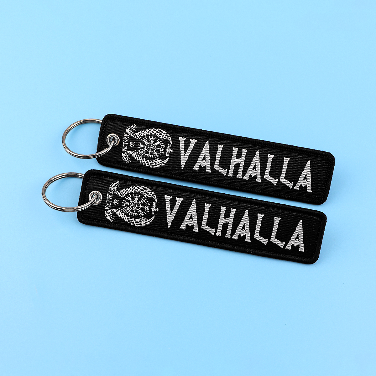 Black Embroidery Key Fob Rock  - مراجعة Car Accessories Quotation وسعره
