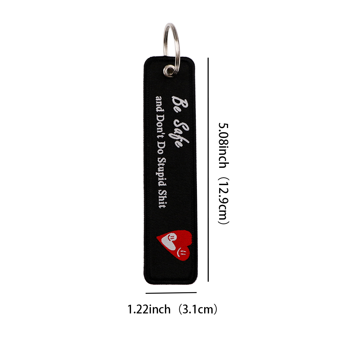 1PCS Be Safe Quotation Embroid - مراجعة Car Accessories Quotation وسعره