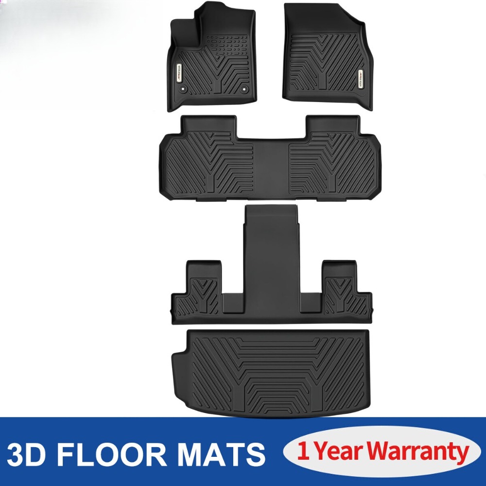 Floor Mats + Cargo Liner for 2 - مراجعة Car Floor Mat Rubber وسعره